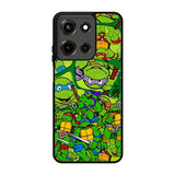Teenage Mutant Ninja Turtles Collage 1st Motorola Moto G 5G 2025 Case OV6372
