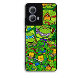 Teenage Mutant Ninja Turtles Collage 1st Motorola Moto Edge 2024 Case OV1861