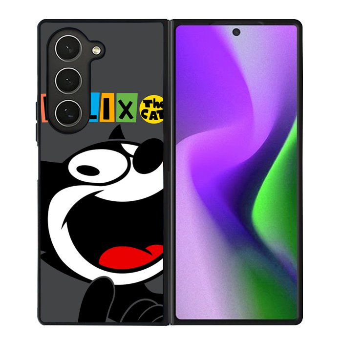 Felix The Cat Dictionary Samsung Galaxy Z Fold 6 5G 2024 Case OV0583