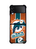 Miami Dolphins 3rd Samsung Galaxy Z Flip 4 5G 2022 Case