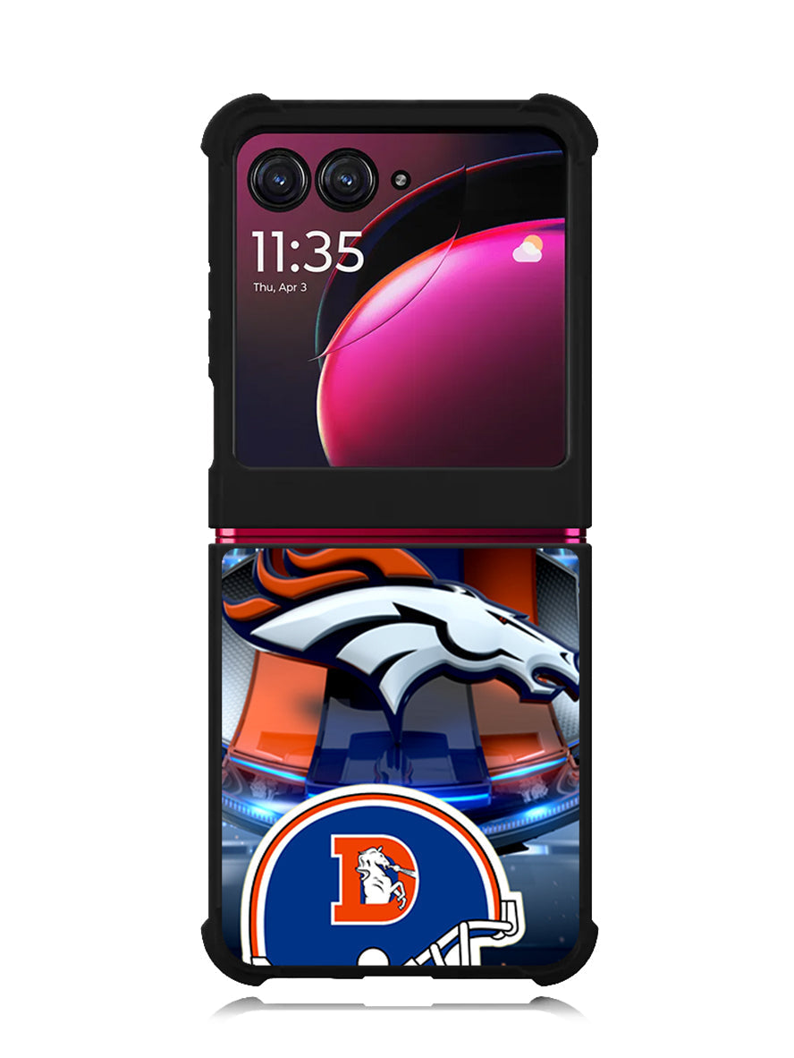 Denver Broncos 3rd Motorola Moto Razr Plus 2023 , Moto Razr+ 2023 Case