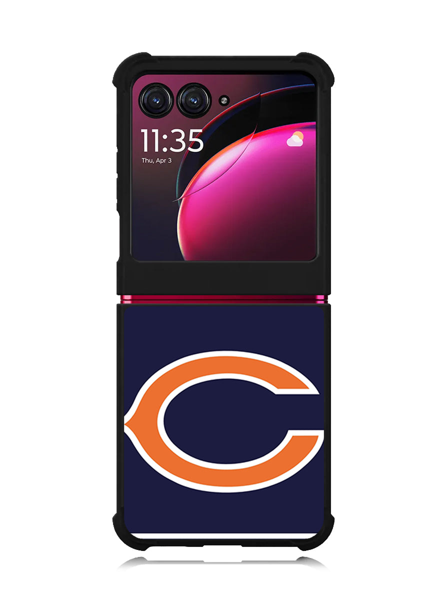 Chicago Bears 2nd Motorola Moto Razr Plus 2023 , Moto Razr+ 2023 Case