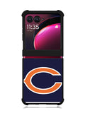 Chicago Bears 2nd Motorola Moto Razr Plus 2023 , Moto Razr+ 2023 Case