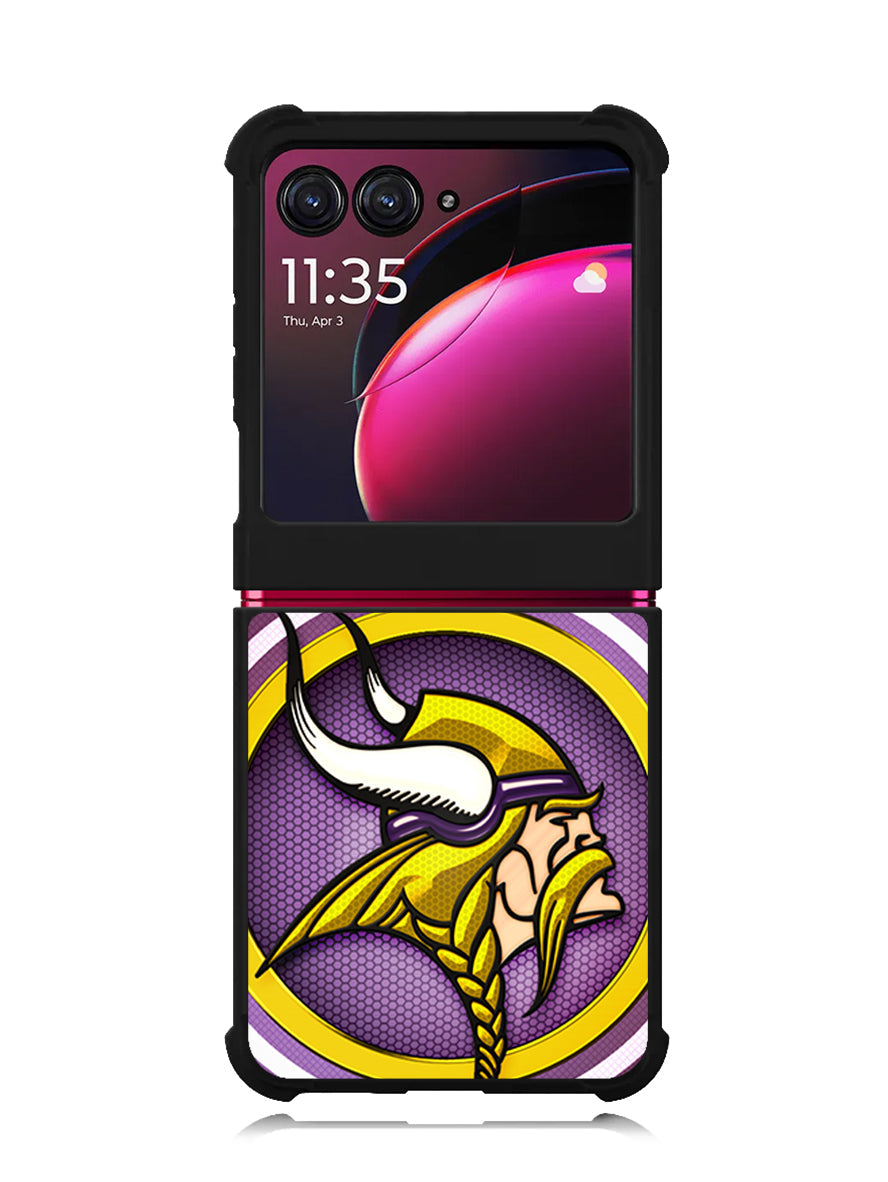 Minnesota Vikings 5th Motorola Moto Razr Plus 2023 , Moto Razr+ 2023 Case