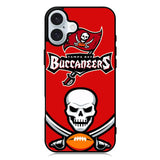 Tampa Bay Buccaneers 3rd iPhone 16 Plus Case