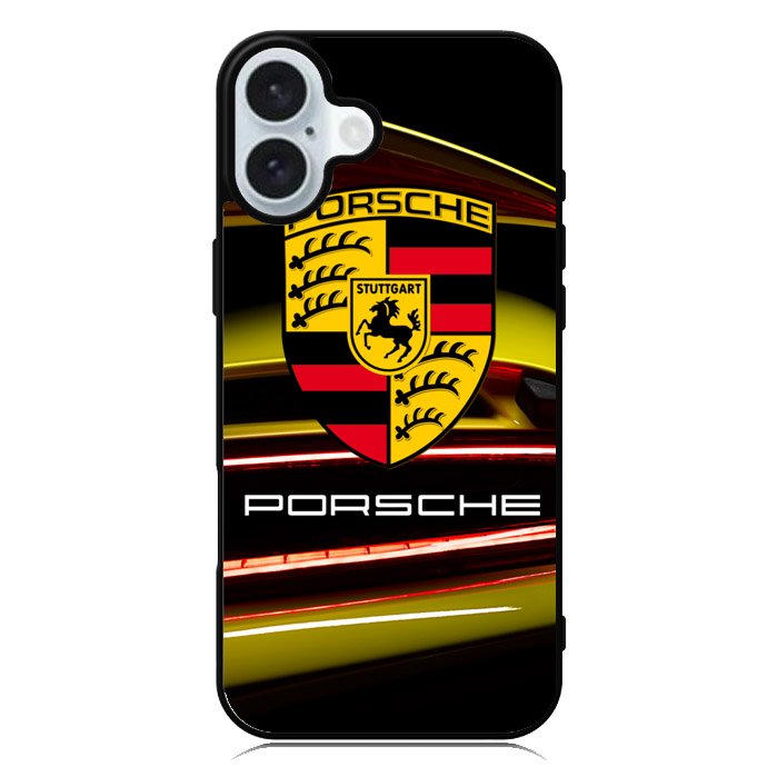 Porsche Logo iPhone 16 Plus Case QC0603
