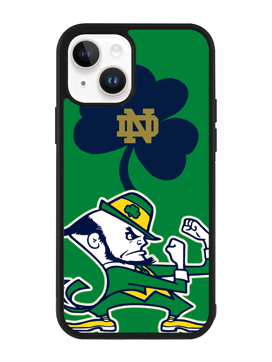 Notre Dame Fighting Irish logo iPhone 15 Plus Case OV3024