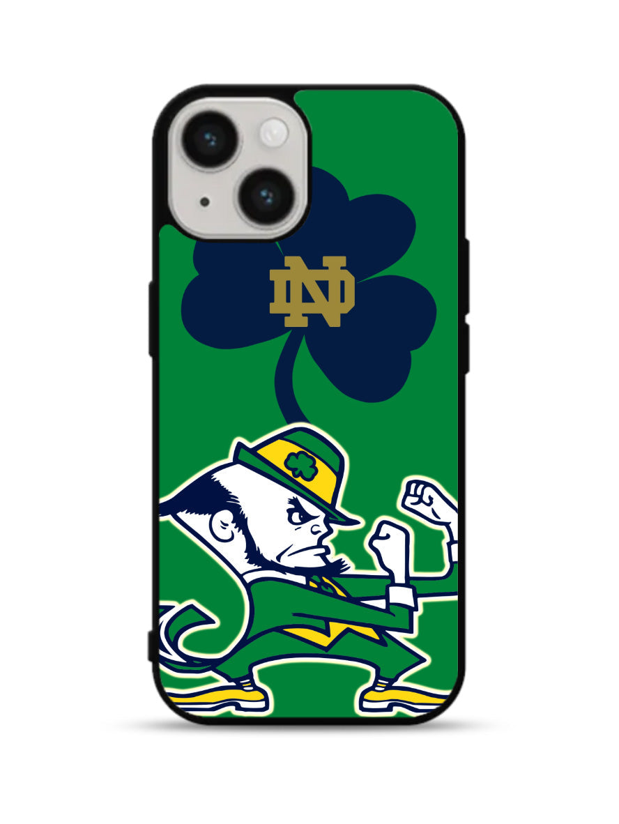 Notre Dame Fighting Irish logo iPhone 15 Plus Case