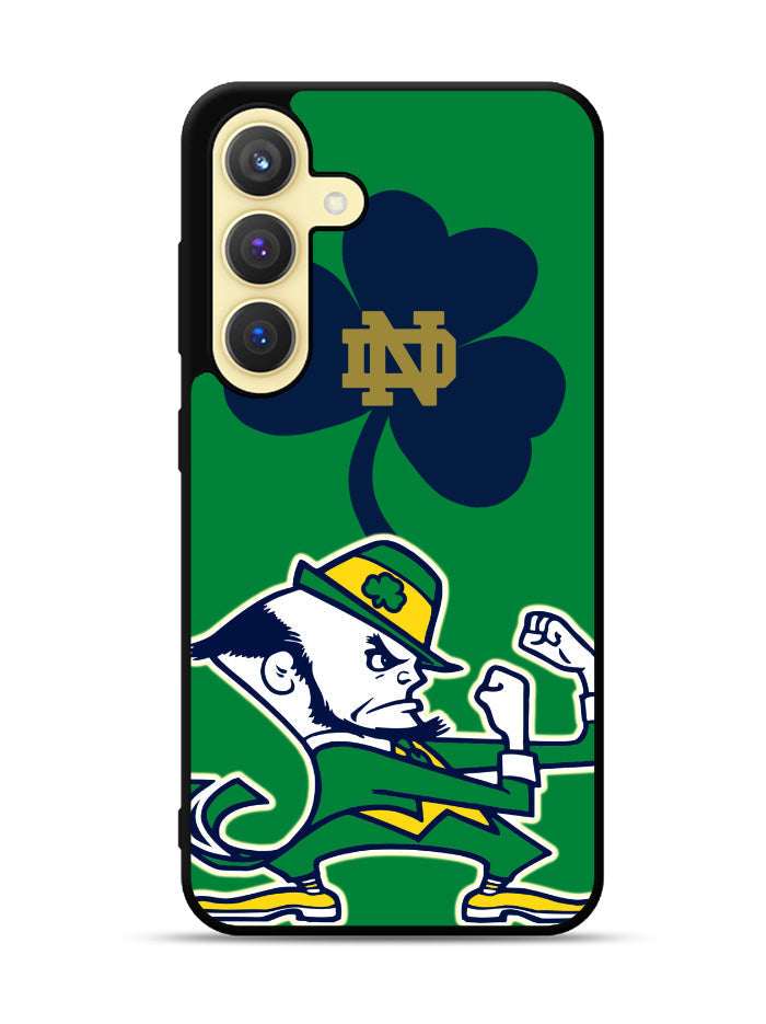 Notre Dame Fighting Irish logo Samsung Galaxy S24 Plus 5G , Samsung Galaxy S24+ 5G Case
