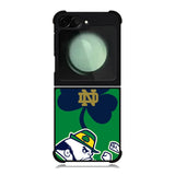 Notre Dame Fighting Irish logo Samsung Galaxy Z Flip 6 Case
