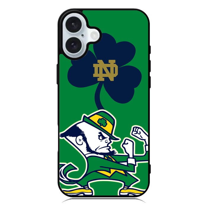 Notre Dame Fighting Irish logo iPhone 16 Plus Case