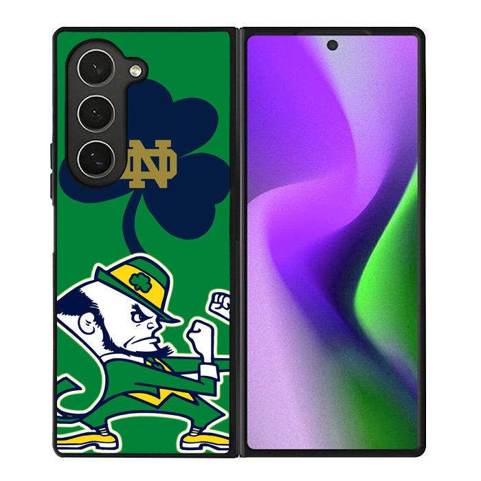 Notre Dame Fighting Irish logo Samsung Galaxy Z Fold 6 Case