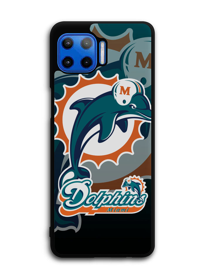 Miami Dolphins Nfl Motorola Moto One 5G Case , Moto One 5G UW Case , Moto G 5G Plus Case