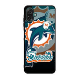 Miami Dolphins Nfl Samsung Galaxy A07 Case
