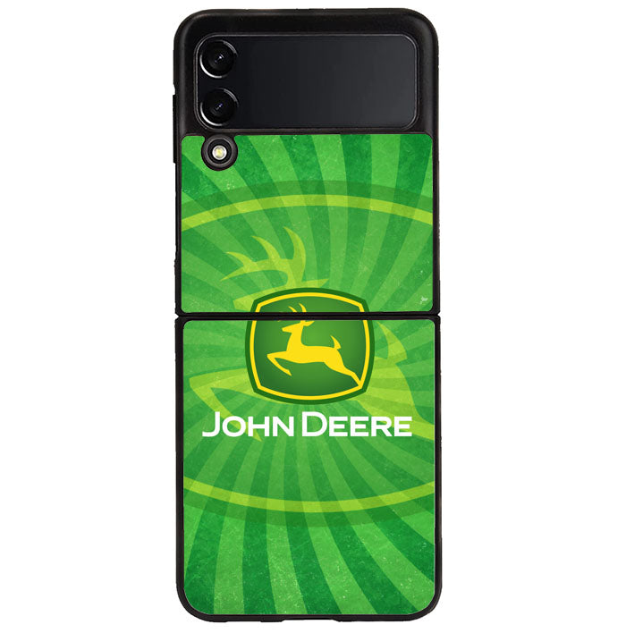 John Deere Tractors logo Samsung Galaxy Z Flip 4 5G 2022 Case