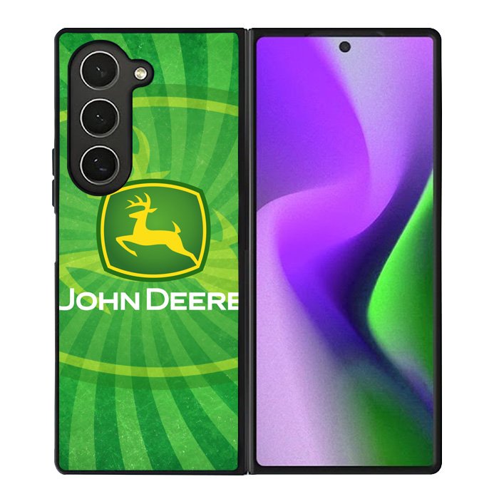 John Deere Tractors logo Samsung Galaxy Z Fold 6 Case