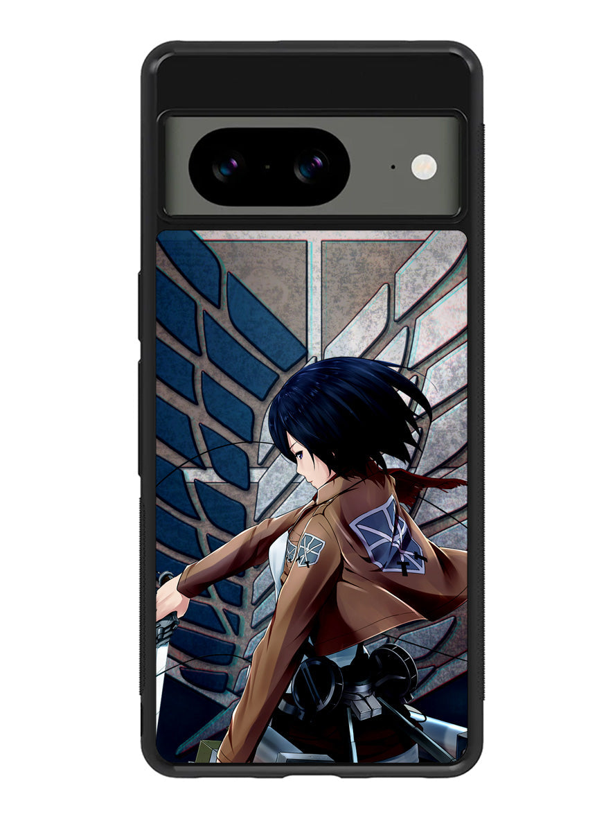 Attack on Titan Mikasa Google Pixel 8A Case QC0618