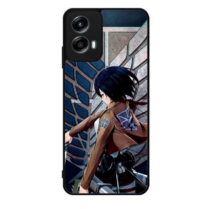 Attack on Titan Mikasa Motorola Moto G Play 2024 Case OV0618