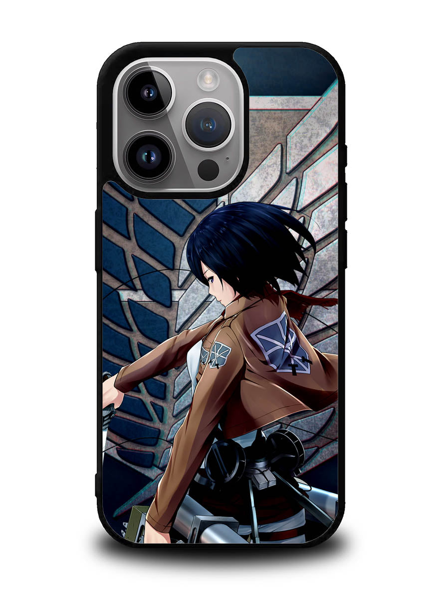 Attack on Titan Mikasa iPhone 16 Pro Case OV0618
