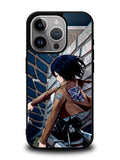 Attack on Titan Mikasa iPhone 16 Pro Case OV0618