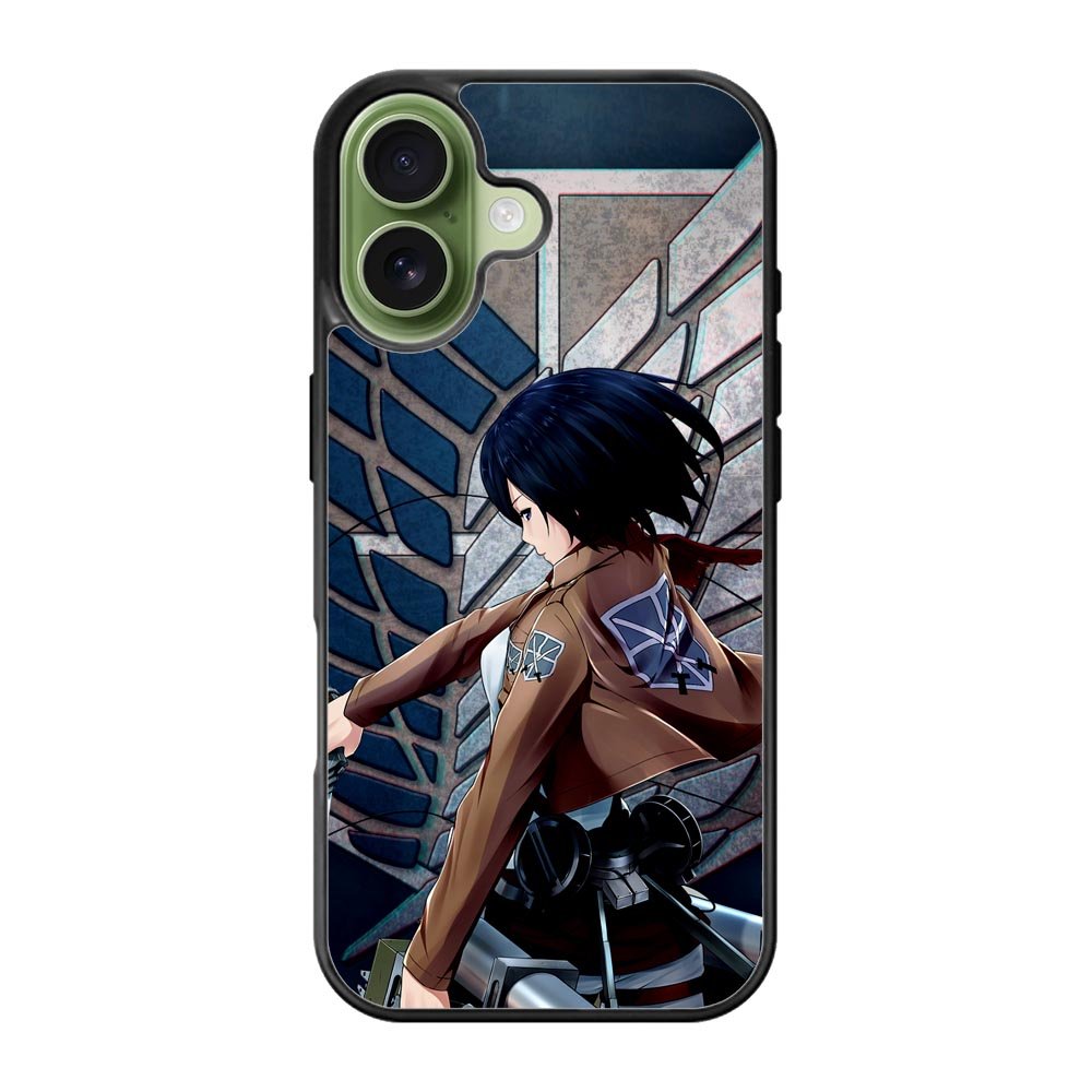 Attack on Titan Mikasa iPhone 17 Case OV0618
