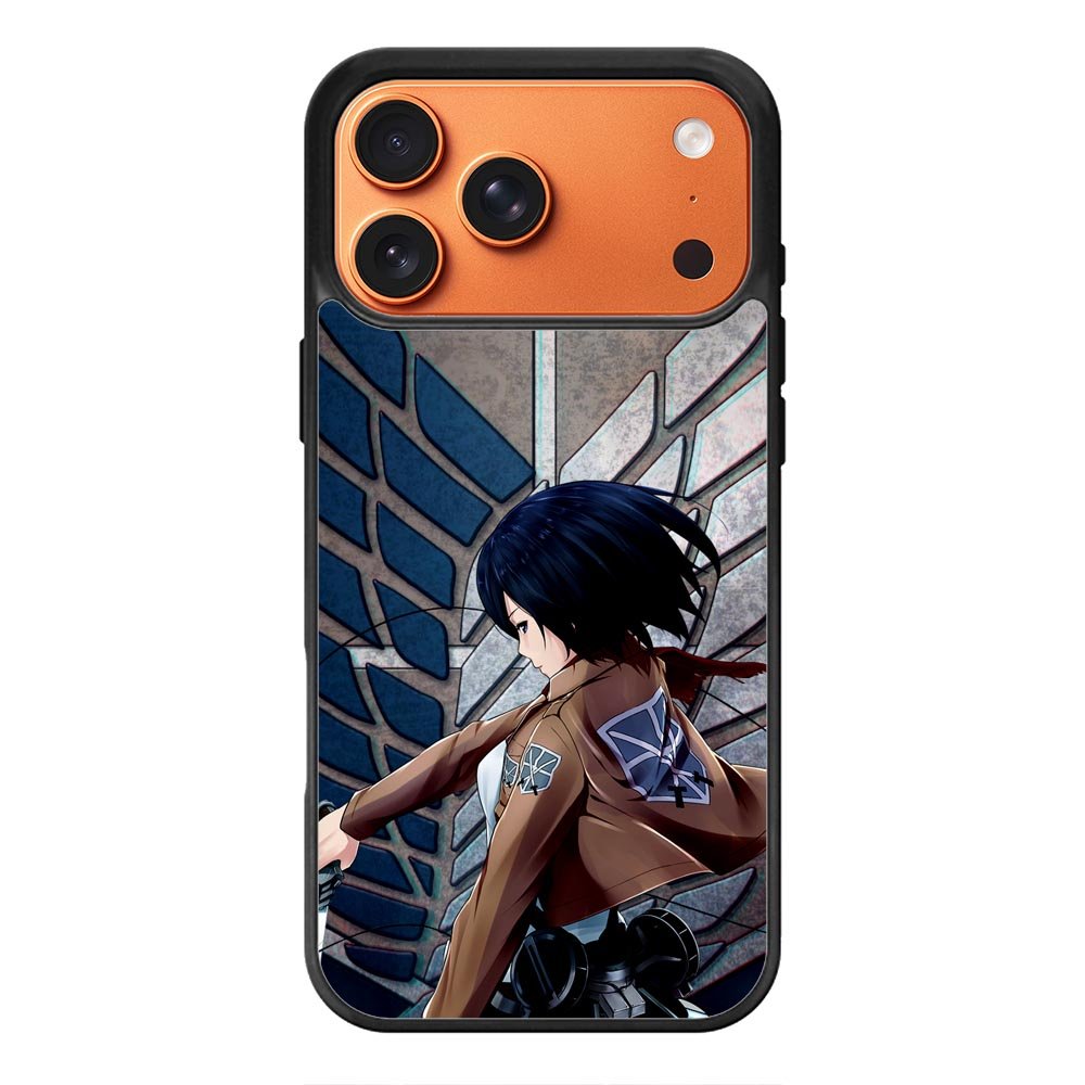 Attack on Titan Mikasa iPhone 17 Pro Max Case OV0618