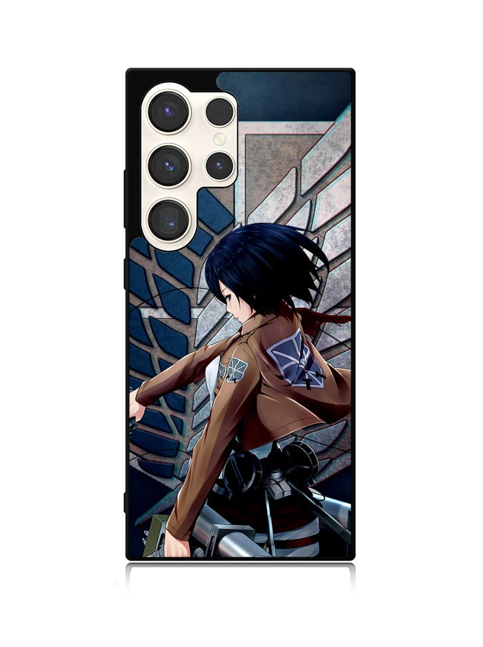Attack on Titan Mikasa Samsung Galaxy S23 Ultra 5G Case QC0618