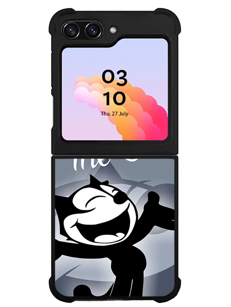 Felix happy Cat Samsung Galaxy Z Flip 5 5G 2023 Case OV0620