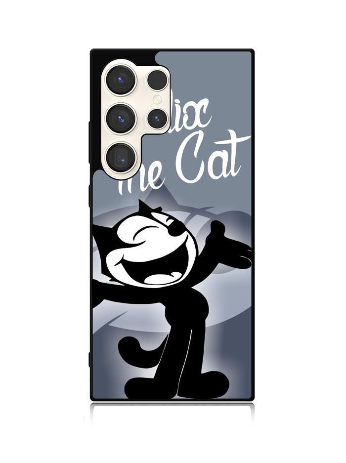 Felix happy Cat Samsung Galaxy S25 Ultra 5G Case QC0620