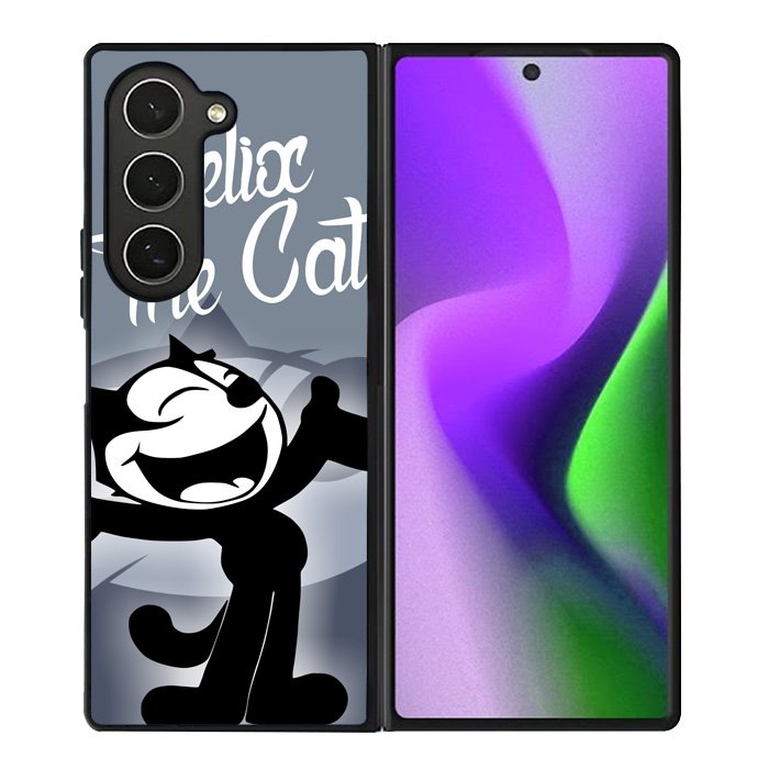 Felix happy Cat Samsung Galaxy Z Fold 6 5G 2024 Case OV0620