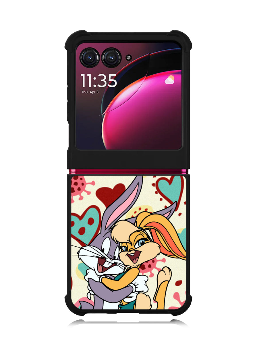 Bugs bunny and lola bunny Motorola Moto Razr Plus 2023 , Moto Razr+ 2023 Case OV0626