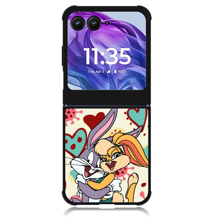 Bugs bunny and lola bunny Motorola Moto Razr Plus 2024 , Moto Razr+ 2024 Case OV0626