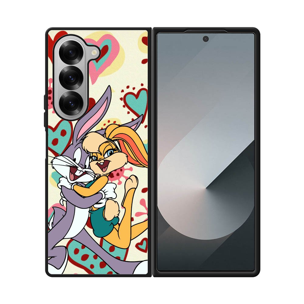 Bugs bunny and lola bunny Samsung Galaxy Z Fold 7 5G Case OV0626