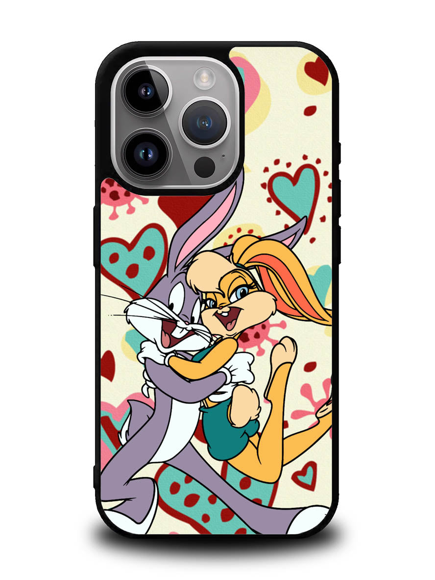 Bugs bunny and lola bunny iPhone 16 Pro Max Case OV0626