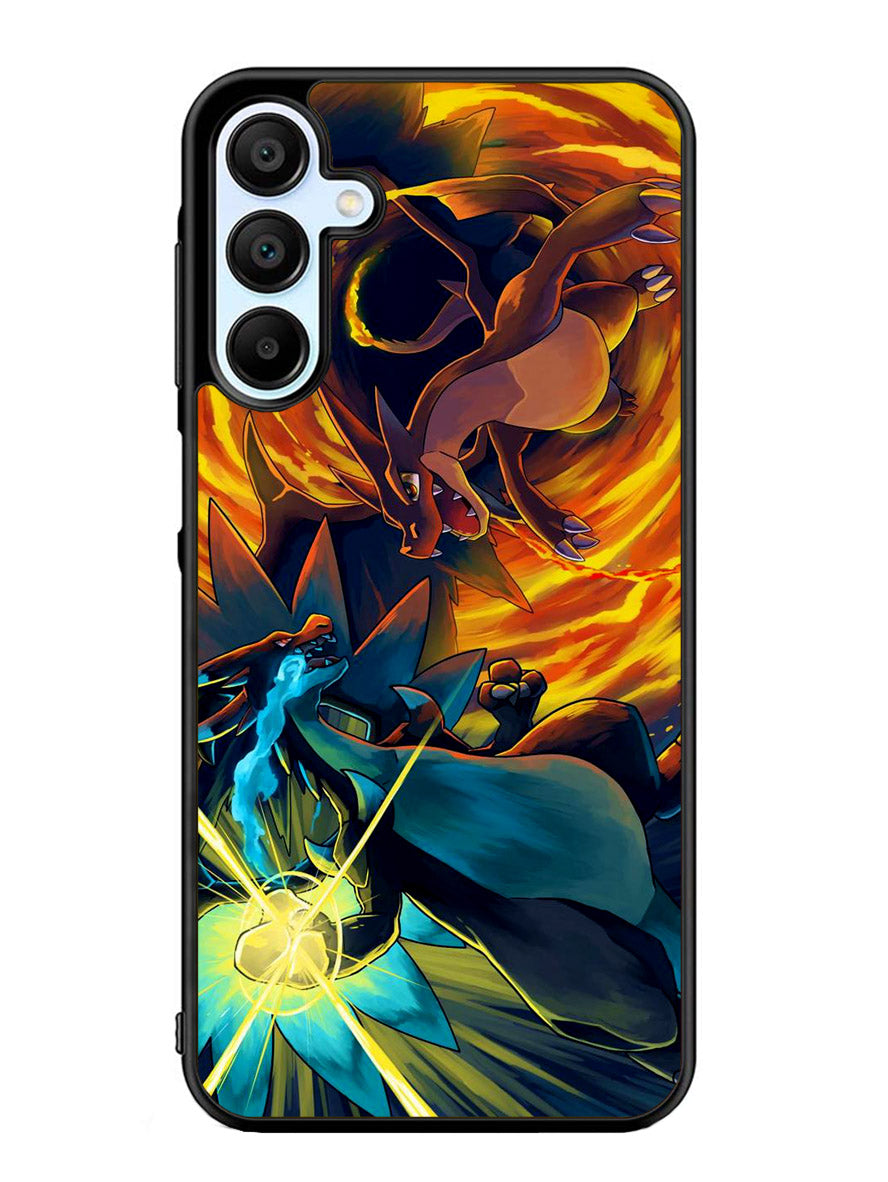 Pokemon Charizard Mega Evolution Samsung Galaxy A25 5G Case