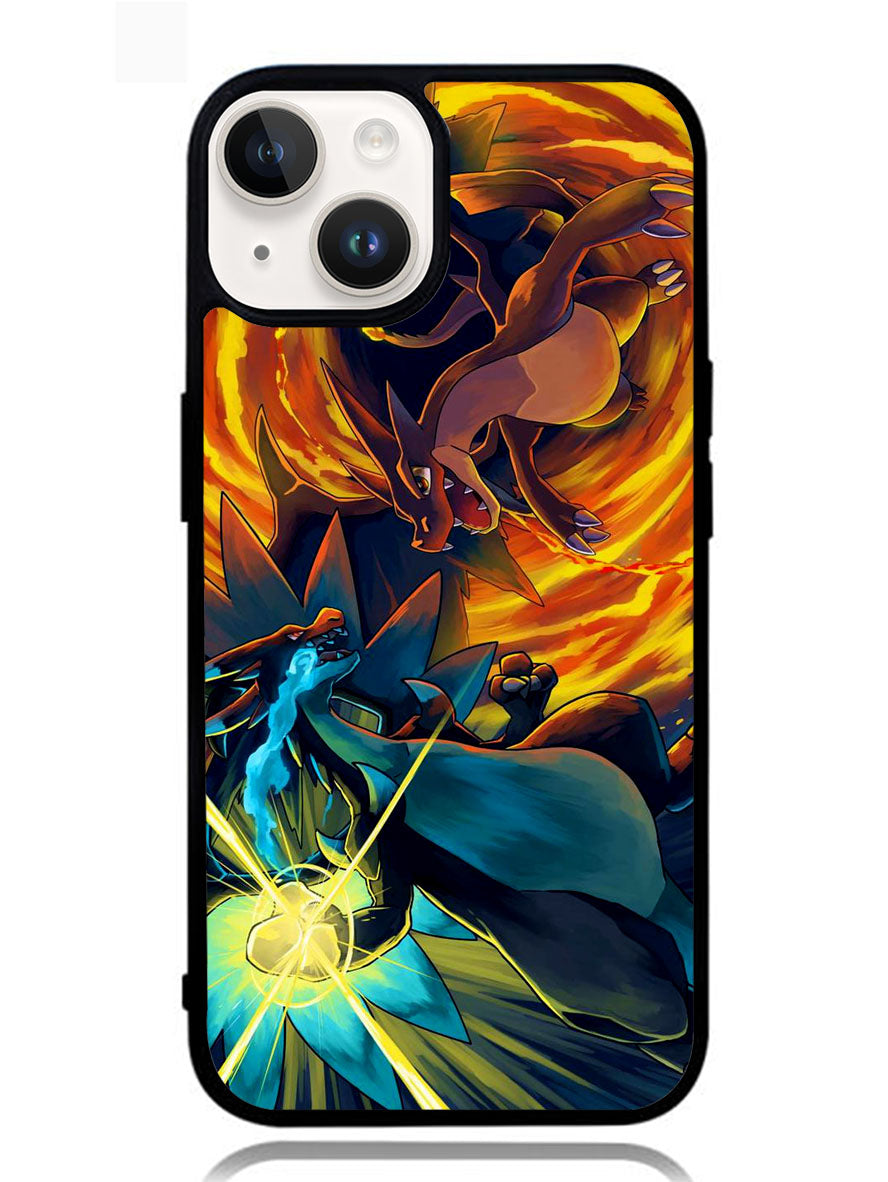 pokemon charizard mega evolution iPhone 14 Case OV0629