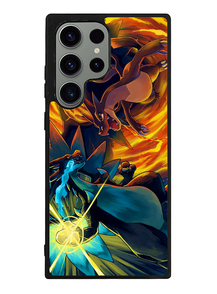 Pokemon Charizard Mega Evolution Samsung Galaxy S23 Ultra 5G Case