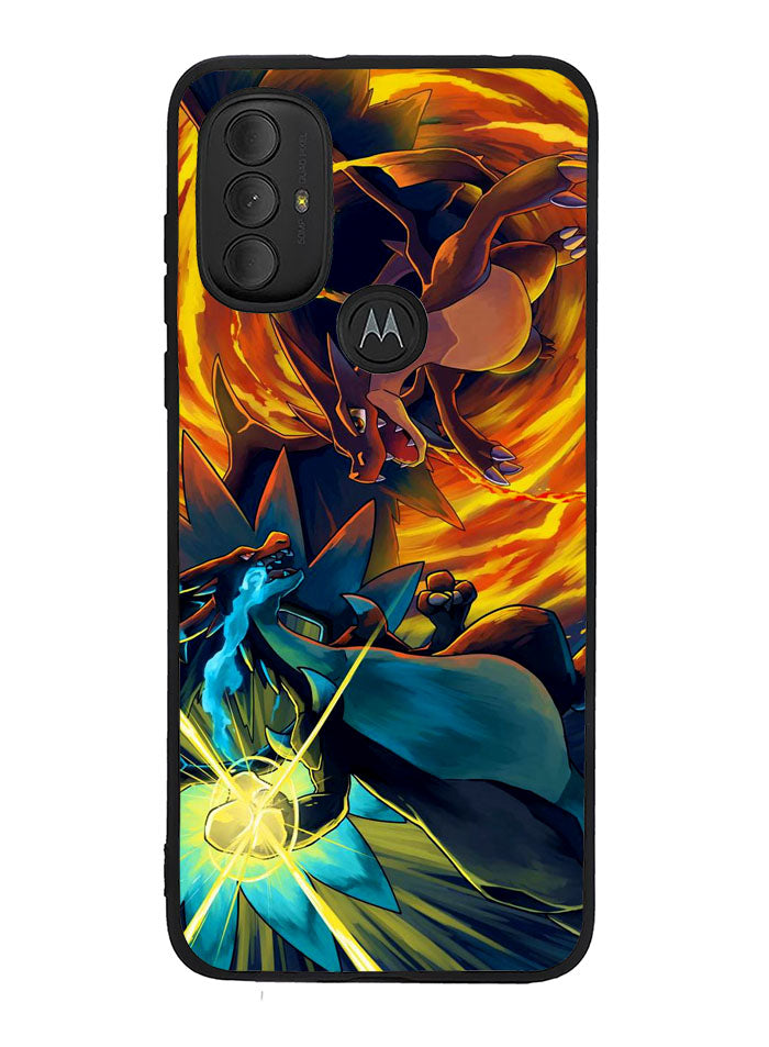 Pokemon Charizard Mega Evolution Motorola Moto G Pure 2021 , Moto G Power 2022 Case