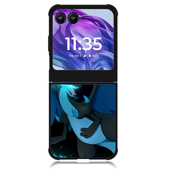 charizard mega evolution pokemon Motorola Moto Razr Plus 2024 , Moto Razr+ 2024 Case OV0630