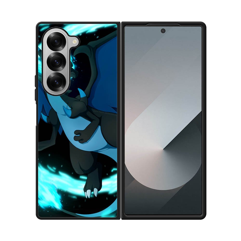 charizard mega evolution pokemon Samsung Galaxy Z Fold 7 5G Case QC0630
