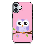 Owl Cute iPhone 16 Plus Case QC0631
