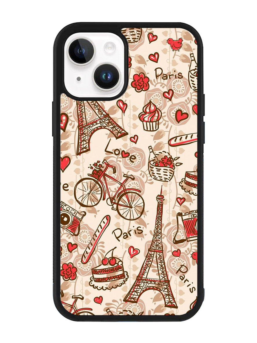 paris vintage iPhone 14 Plus Case QC0632