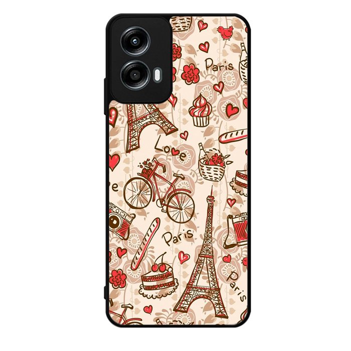 paris vintage Motorola Moto G Play 2024 Case OV0632