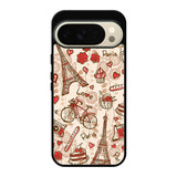 paris vintage Google Pixel 10 Pro Case QC0632