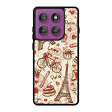 paris vintage Motorola Moto Edge 60 Pro Case QC0632