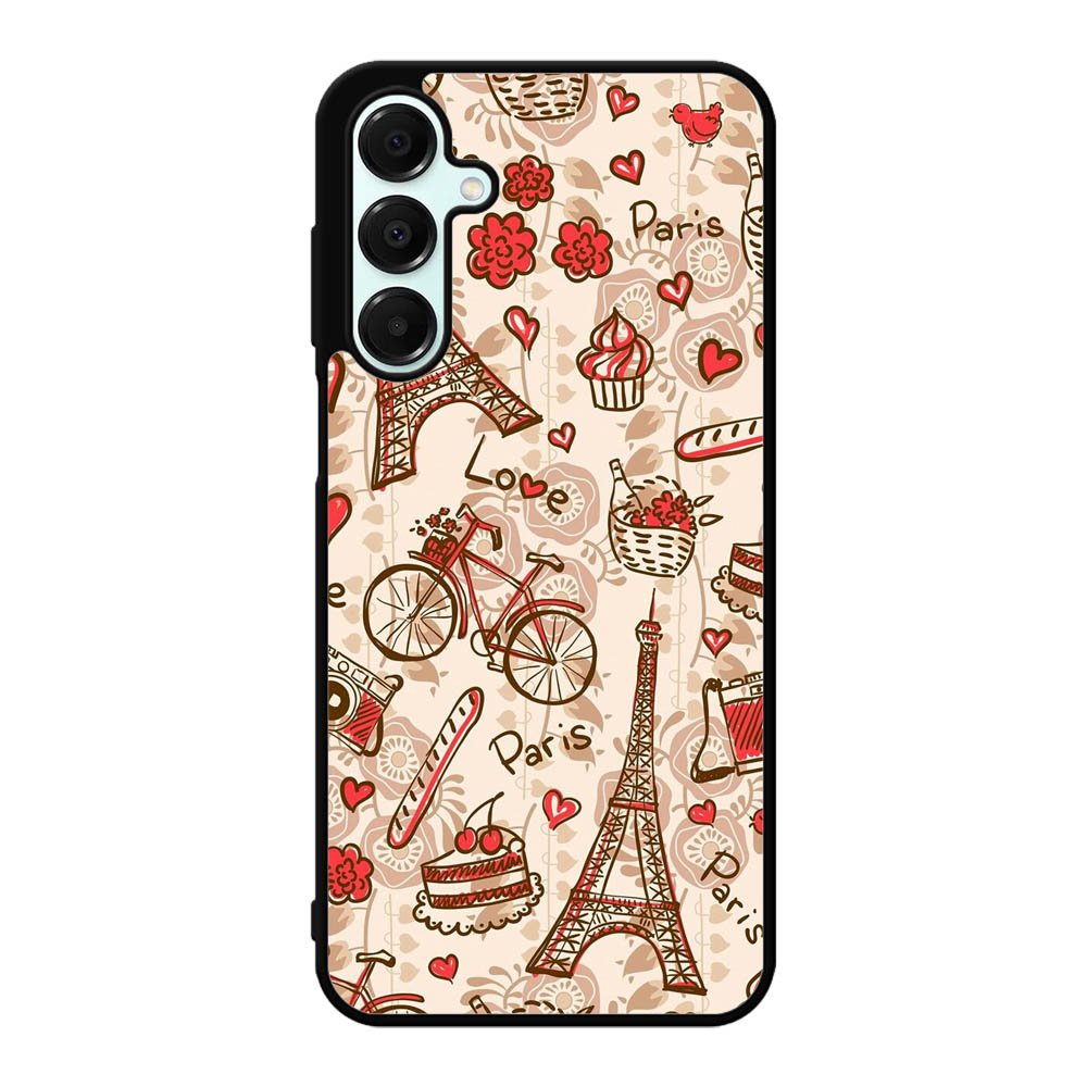 paris vintage Samsung Galaxy A16 Case OV0632