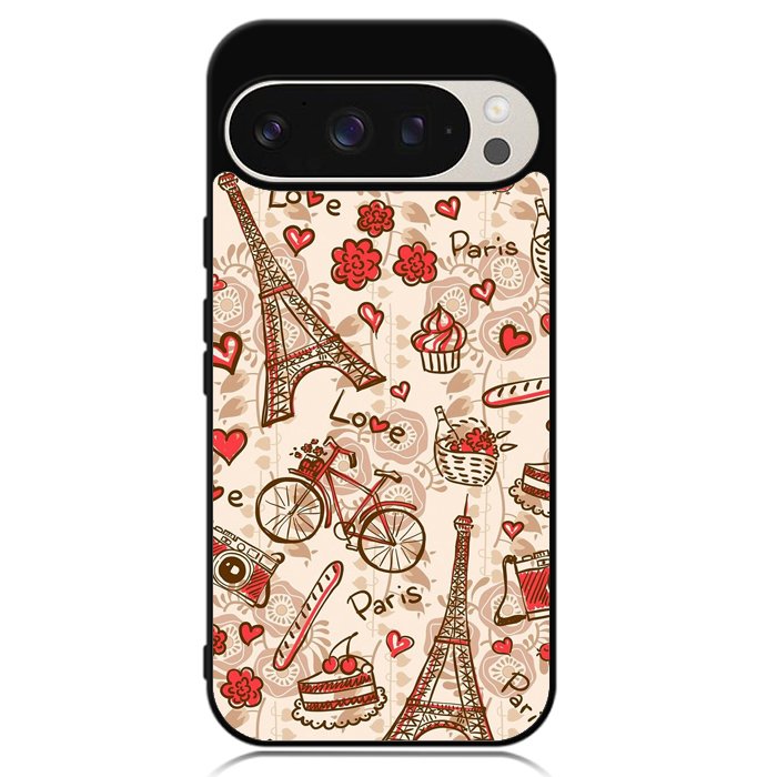 paris vintage Google Pixel 9 | Pixel 9 Pro Case OV0632