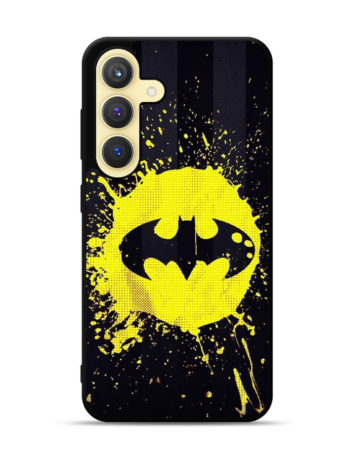 Batman Logo Yellow Samsung Galaxy S25 Plus 5G , Samsung Galaxy S25+ 5G Case OV0633