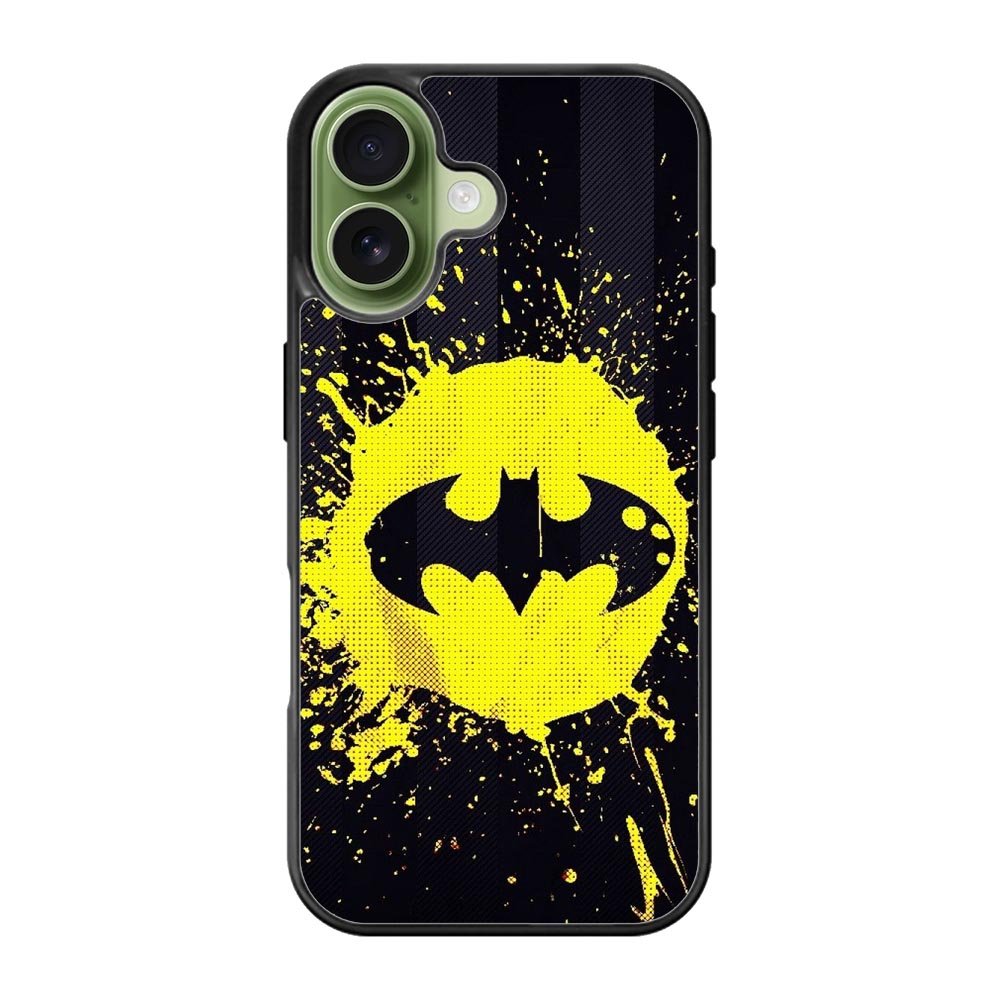 Batman Logo Yellow iPhone 17 Case OV0633