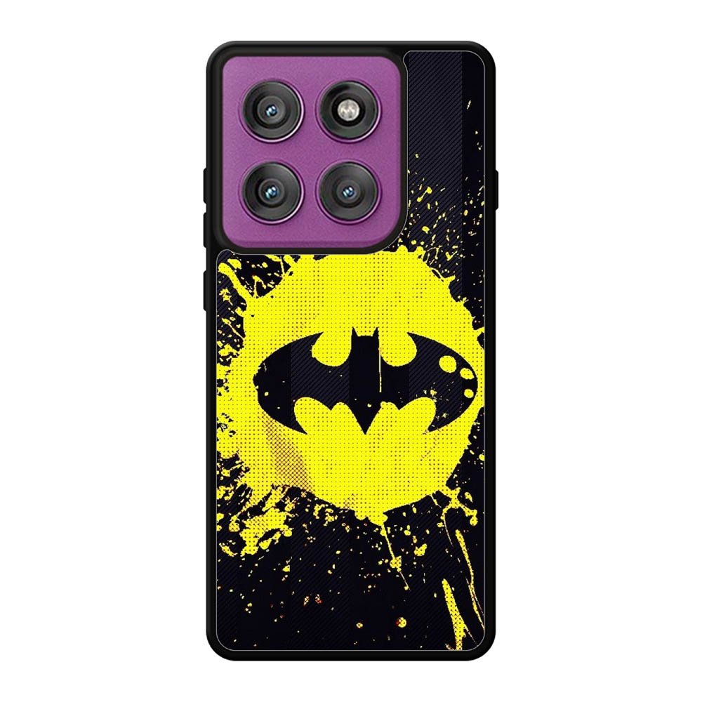 Batman Logo Yellow Motorola Moto Edge 60 Pro Case OV0633